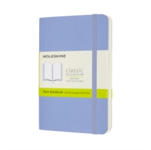 Moleskine Pocket Plain Softcover Notebook : Hydrangea Blue