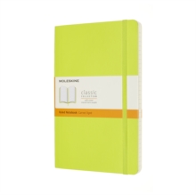 Moleskine Large Ruled Softcover Notebook : Lemon Green