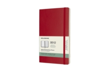 Moleskine 2022 18-Month Weekly Large Softcover Notebook : Scarlet Red