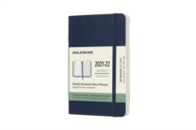 2021-2022 Weekly Planner, 18M, Pocket, Sapphire Blue, Soft Cover (3.5 X 5.5) Moleskine