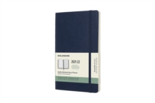 Moleskine 2022 18-Month Weekly Large Softcover Notebook : Sapphire Blue