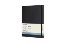 Moleskine 2022 18-Month Monthly Extra Large Softcover Notebook : Black