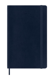 Moleskine 2025 12-Month Weekly Large Softcover Notebook: Sapphire Blue