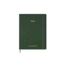 Moleskine 2026 13-Month Essential XXL Weekly Vertical Planner: Myrtle Green