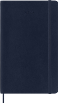 Moleskine Classic 12 Month 2027 Daily Planner, Soft Cover, Large (5" x 8.25"), Sapphire Blue, 400 pages