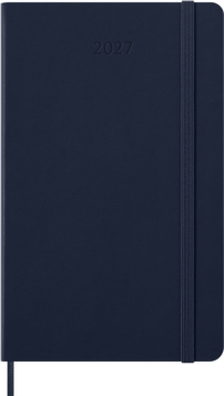 Moleskine 2027 12Month Weekly Large Hardcover Notebook Sapphire Blue