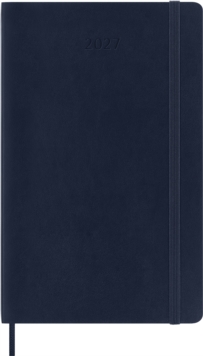 Moleskine Classic 12 Month 2027 Weekly Planner, Soft Cover, Large (5" x 8.25"), Sapphire Blue, 144 pages