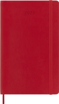 Moleskine 2027 12Month Weekly Large Softcover Notebook Scarlet Red