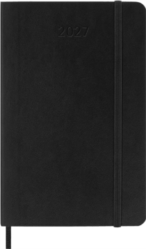 Moleskine 2027 12Month Weekly Pocket Softcover Notebook Black