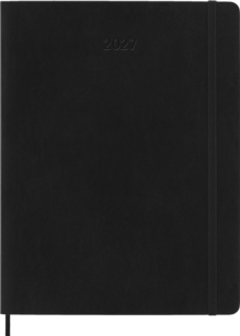 Moleskine 2027 12Month Weekly XL Softcover Notebook Black