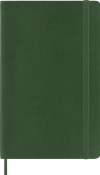 Moleskine 2027 12Month Weekly Large Softcover Notebook Myrtle Green