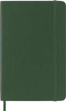 Moleskine 2027 12Month Weekly Pocket Softcover Notebook Myrtle Green