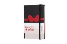 Moleskine Snow White Limited Edition Bow Pocket Ruled Notebook Hard, Paperback Book Moleskine Snow White Limited Edition Bow Pocket Ruled Notebook Hard, Paperback Book