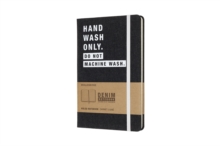 Moleskine Denim Notebook Limited Collection 'hand Wash Only' Large Ruled Notebook Hard, Paperback Book Moleskine Denim Notebook Limited Collection 'hand Wash Only' Large Ruled Notebook Hard, Paperback Book