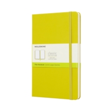 Moleskine Dandelion Yellow Notebook Large Plain Hard, Paperback Book Moleskine Dandelion Yellow Notebook Large Plain Hard, Paperback Book