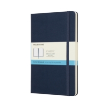 Moleskine Sapphire Blue Notebook Large Dotted Hard, Paperback Book Moleskine Sapphire Blue Notebook Large Dotted Hard, Paperback Book