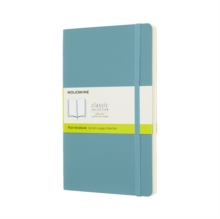 Moleskine Reef Blue Notebook Large Plain Soft