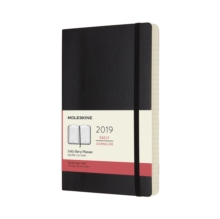 2019 Moleskine Black Large Daily 12-month Diary Soft, Paperback Book 2019 Moleskine Black Large Daily 12-month Diary Soft, Paperback Book