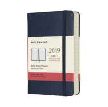 2019 Moleskine Notebook Sapphire Blue Pocket Daily 12-month Diary Hard, Paperback Book 2019 Moleskine Notebook Sapphire Blue Pocket Daily 12-month Diary Hard, Paperback Book