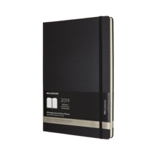 2019 Moleskine Vertical Black A4 Weekly Pro Planner 12-month Hard, Paperback Book 2019 Moleskine Vertical Black A4 Weekly Pro Planner 12-month Hard, Paperback Book