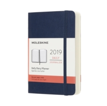 2019 Moleskine Sapphire Blue Pocket Daily 12-month Diary Soft, Paperback Book 2019 Moleskine Sapphire Blue Pocket Daily 12-month Diary Soft, Paperback Book