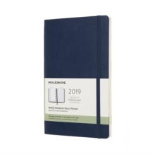 2019 Moleskine Notebook Sapphire Blue Large Weekly 12-month Diary Soft, Paperback Book 2019 Moleskine Notebook Sapphire Blue Large Weekly 12-month Diary Soft, Paperback Book