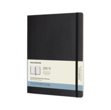 2019 Moleskine Notebook Black Extra Large Monthly 18-month Diary Soft (July 2018 to December 2019), Paperback Book 2019 Moleskine Notebook Black Extra Large Monthly 18-month Diary Soft (July 2018 to December 2019), Paperback Book