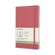2019 Moleskine Notebook Daisy Pink Large Weekly 12-month Diary Hard, Paperback Book 2019 Moleskine Notebook Daisy Pink Large Weekly 12-month Diary Hard, Paperback Book