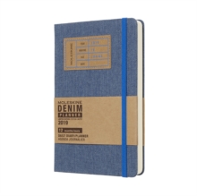 2019 Moleskine Denim Limited Edition Notebook Blue Large Daily 12-month Diary, Paperback Book 2019 Moleskine Denim Limited Edition Notebook Blue Large Daily 12-month Diary, Paperback Book