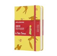 2019 Moleskine Petit Prince Limited Edition Notebook Yellow Pocket Daily 12-month Diary, Paperback Book 2019 Moleskine Petit Prince Limited Edition Notebook Yellow Pocket Daily 12-month Diary, Paperback Book