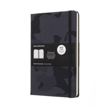 Moleskine Camouflage Black Limited Collection Notebook Large Ruled, Paperback Book Moleskine Camouflage Black Limited Collection Notebook Large Ruled, Paperback Book