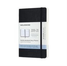 Moleskine 18 Month Monthly Notebook Planner 2020 - Black