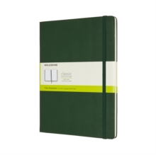 Moleskine Extra Large Plain Hardcover Notebook : Myrtle Green