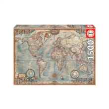 Political Map of the World 1500pc Puzzle