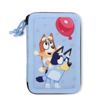 BLUEY FILLED DOUBLE PENCIL CASE