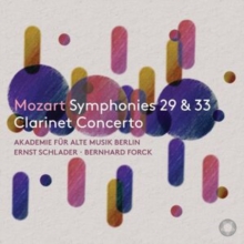 Mozart: Symphonies 29 & 33/Clarinet Concerto