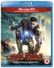 Iron Man 3, Blu-ray BluRay Iron Man 3, Blu-ray BluRay