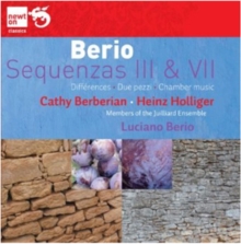 Berio: Sequenzas III & VII, CD / Album Cd Berio: Sequenzas III & VII, CD / Album Cd