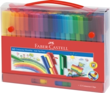 Faber Castell Connector Fibre Pens Pack of 60, Book Faber Castell Connector Fibre Pens Pack of 60, Book