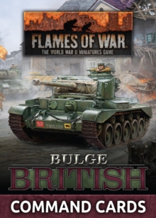 Bulge: British Command Cards (58x Cards)