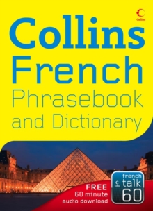 Collins French Phrasebook and Dictionary, Paperback Book Collins French Phrasebook and Dictionary, Paperback Book