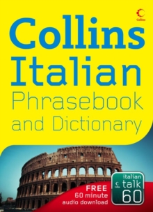 Collins Italian Phrasebook and Dictionary, Paperback Book Collins Italian Phrasebook and Dictionary, Paperback Book
