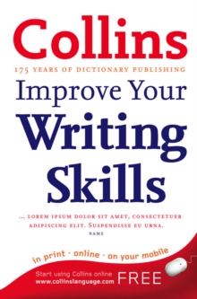 Collins Improve Your Writing, Paperback Book Collins Improve Your Writing, Paperback Book