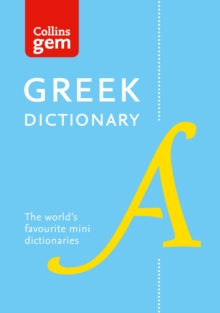 Collins Gem Greek Dictionary, Paperback Book Collins Gem Greek Dictionary, Paperback Book