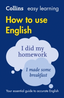Collins Easy Learning How to Use English, Paperback Book Collins Easy Learning How to Use English, Paperback Book