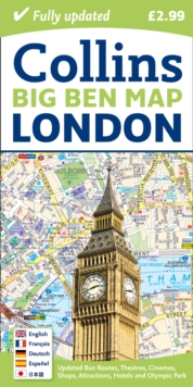 London Big Ben Map, Sheet map, folded Book London Big Ben Map, Sheet map, folded Book