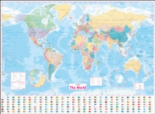 Collins World Wall Laminated Map, Sheet map, flat Book Collins World Wall Laminated Map, Sheet map, flat Book
