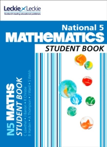 National 5 Mathematics Student Book, Paperback Book National 5 Mathematics Student Book, Paperback Book