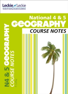 National 4/5 Geography Course Notes, Paperback Book National 4/5 Geography Course Notes, Paperback Book