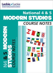 National 4/5 Modern Studies Course Notes, Paperback Book National 4/5 Modern Studies Course Notes, Paperback Book
